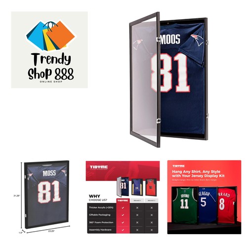 Jersey frame display case - frame, –