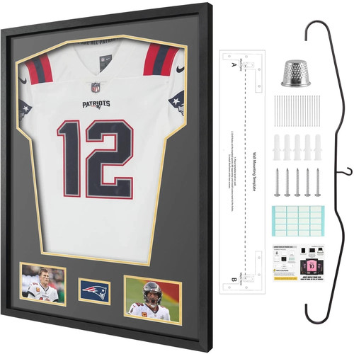 Jersey display frame - jersey,